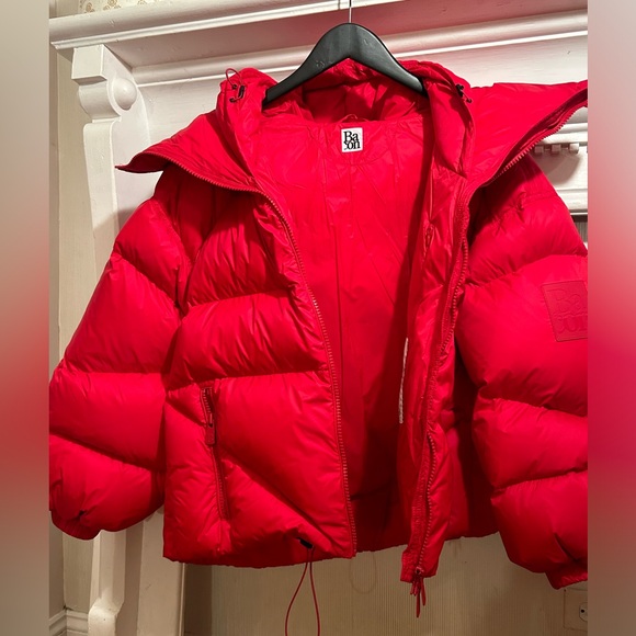 BACON DOWN RED PUFFER - Picture 11 of 15